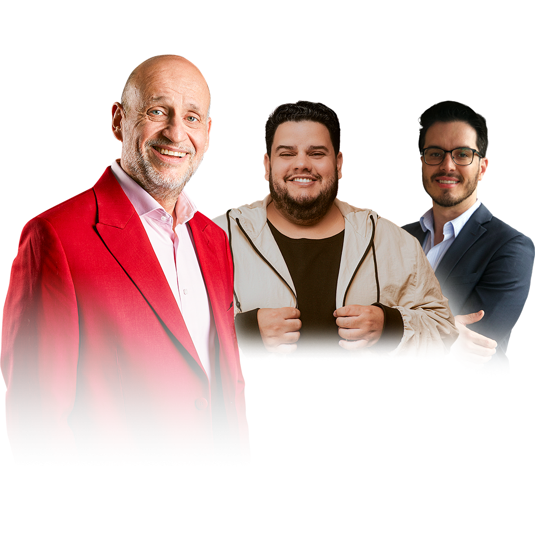 os 3 juntos